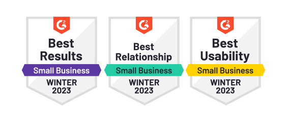 G2 Crowd Award Banners